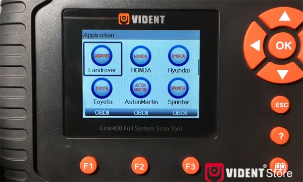 Vident iLink400 2015 Discovery 4 Function Overview