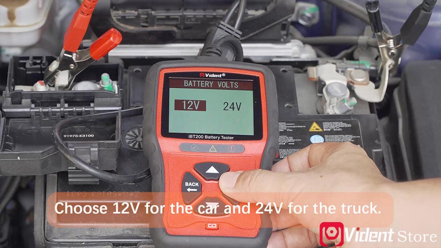 Use Vident Ibt200 9v 36v Battery Tester 05