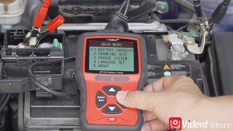 Use Vident Ibt200 9v 36v Battery Tester 06