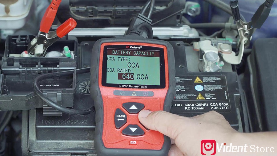 Use Vident Ibt200 9v 36v Battery Tester 08