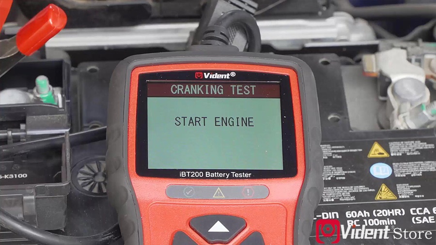 Use Vident Ibt200 9v 36v Battery Tester 12