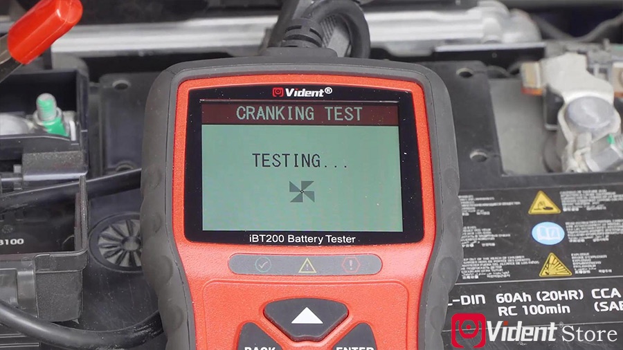 Use Vident Ibt200 9v 36v Battery Tester 15