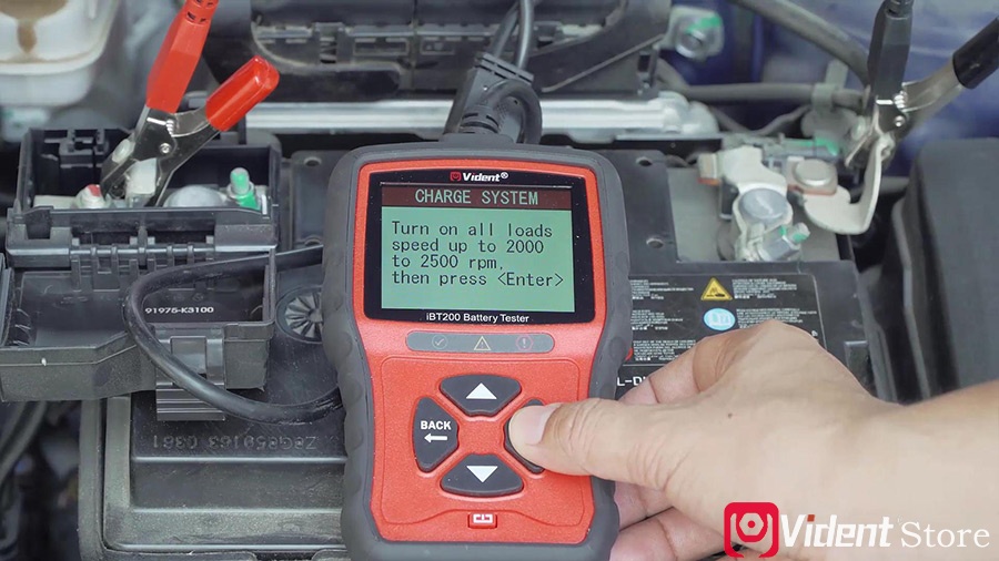 Use Vident Ibt200 9v 36v Battery Tester 18