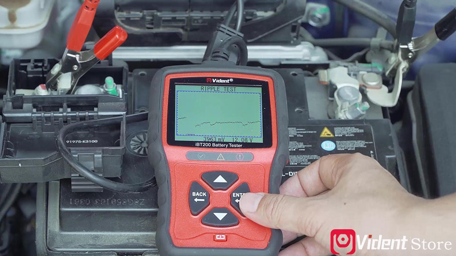 Use Vident Ibt200 9v 36v Battery Tester 19